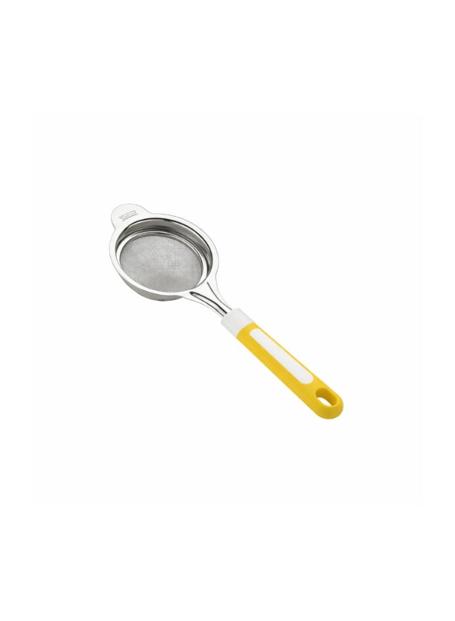 ديسينت ديسنت ستينلس ستيل تي ستراينر ويذ فاين ميش آند هيت ريزِستَنت هاندل | رييوزبل تي فلتر فور لوس تي، هيربس آند سبايسز - Image 2